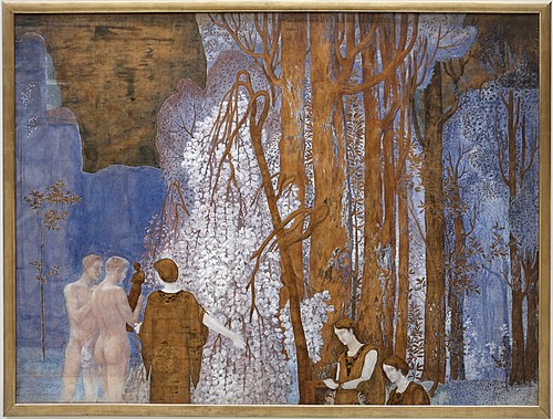 The Boat of the Ideal, 1907, Constant Montald