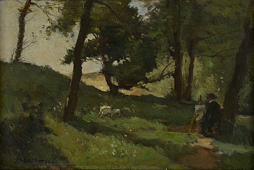 In de duinen, 1904, Johannes Evert Akkeringa