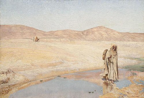 Marche dans le désert, 1913, Louis-Joseph Anthonissen
