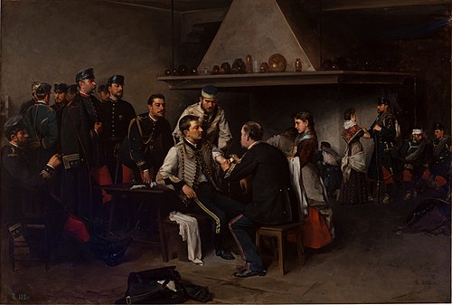 El primer balazo, 1892, Enrique Estevan y Vicente