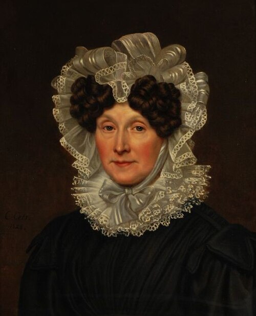 Portrait of Anna Josina van der Pot (1769-1836), 1828, Cornelis Cels