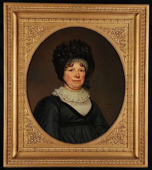 Portret van Geertruy van der Spelt, 1818, Cornelis Cels