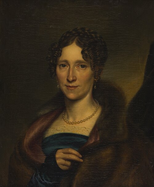 Adriana Margaretha van der Niepoort (1777-1855). Echtgenote van Johan Weerts, 1814, Cornelis Cels
