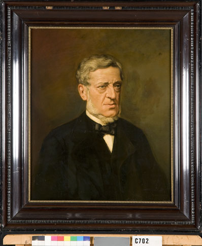 Portrait of Willem van Dam (1814-1883), 1917, Cornelis Cels