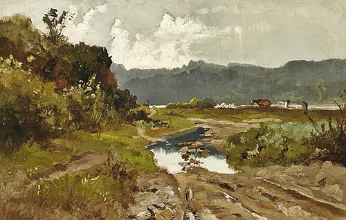 An der Donau, , Carl Oskar Arends