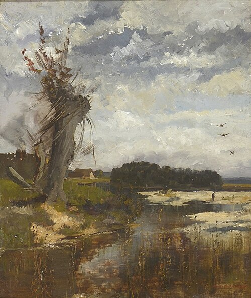 In den Isarauen, , Carl Oskar Arends