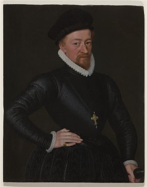 Portrait de gentilhomme inconnu, 1575, Gillis Claeissens