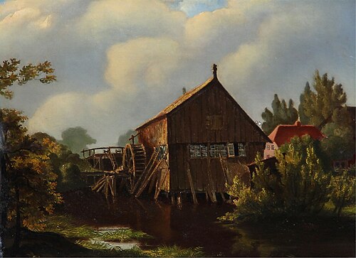 Rothenbecker Mühle, 1838, Wilhelm Lichtenheld