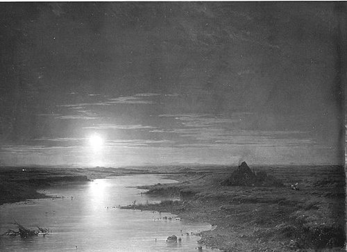 Mondnacht, 1859, Wilhelm Lichtenheld