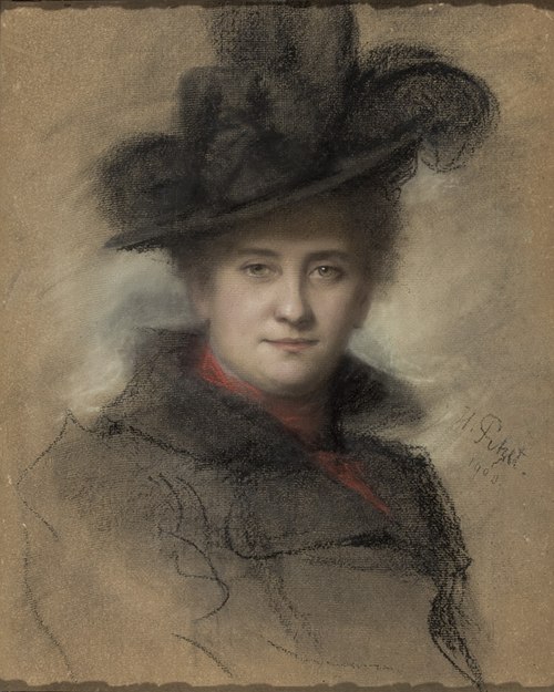 Henriette Bruch Schroell, 1900, Hermann Petzet