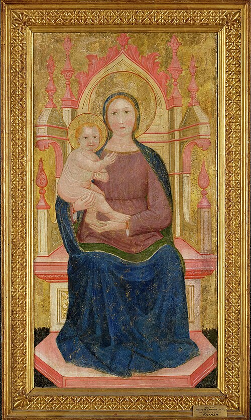 Enthroned Madonna, , Martino da Verona