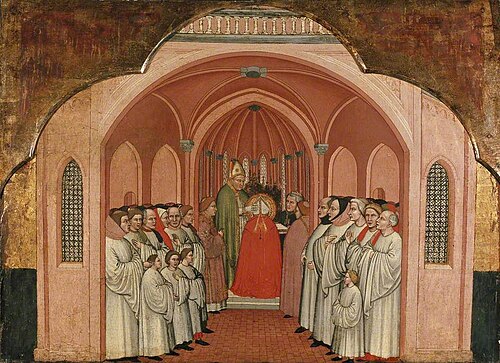 The Consecration of St Eligius, , Martino da Verona