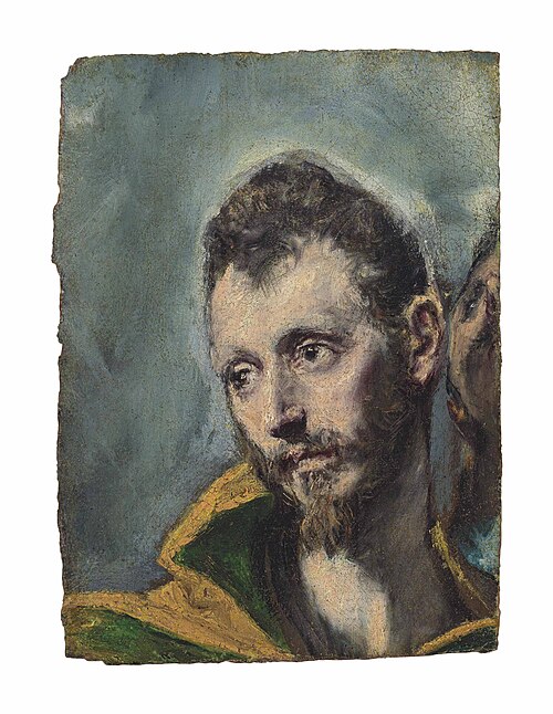 Head of St. Maurice, 1600, El Greco