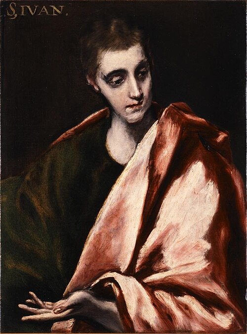 John the Evangelist (Oviedo), 1590, Le Greco