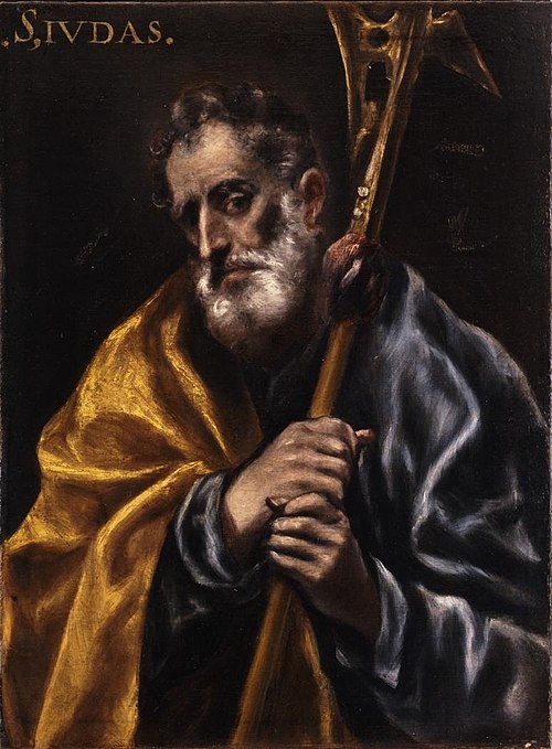 Saint Judas Thadeus (Oviedo), 1590, El Greco