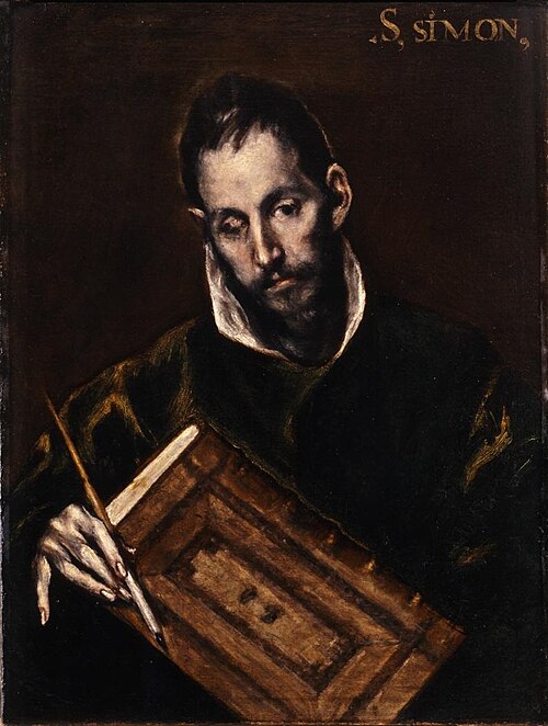 Saint Luke (Oviedo), 1590, El Greco
