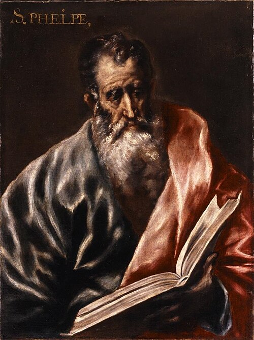 Saint Matthew (Oviedo), 1590, El Greco