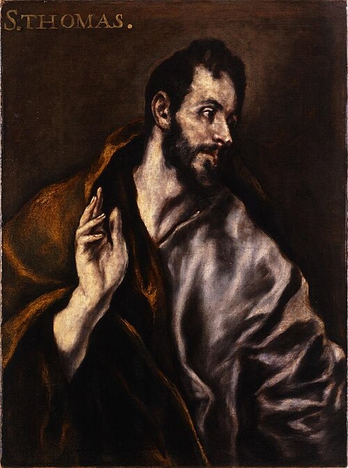 Saint Thomas (Oviedo), 1590, El Greco
