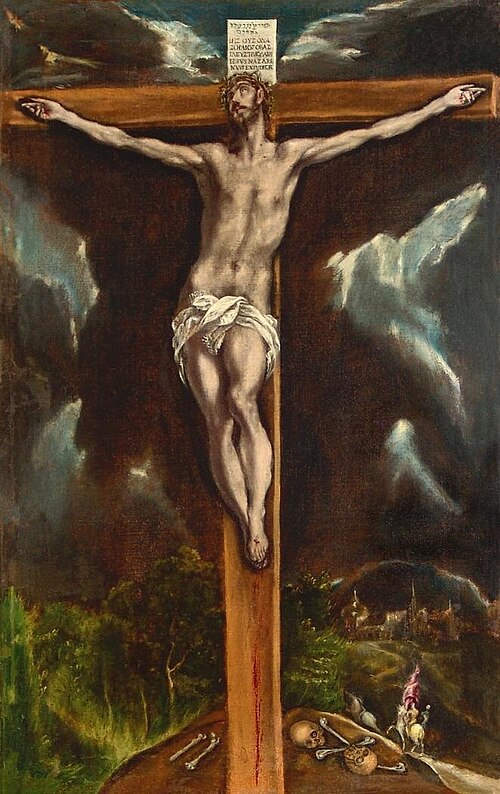Christ on the Cross (Toledo), 1610, Le Greco