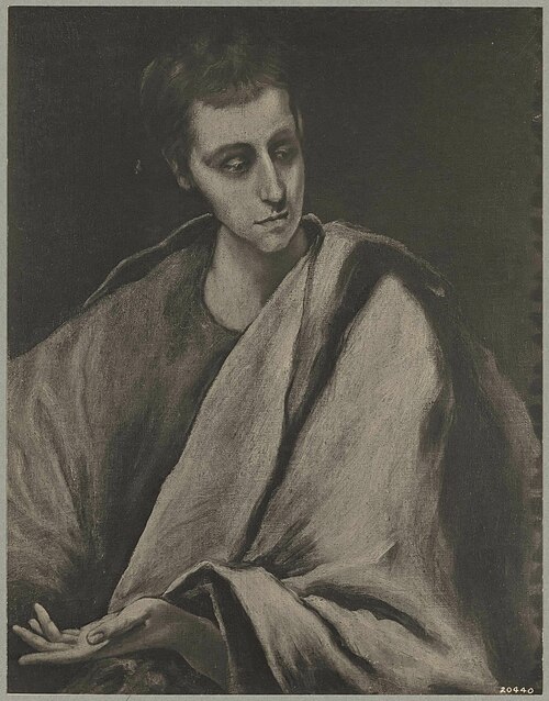 Saint John the Evangelist (Henke), 1600, El Greco