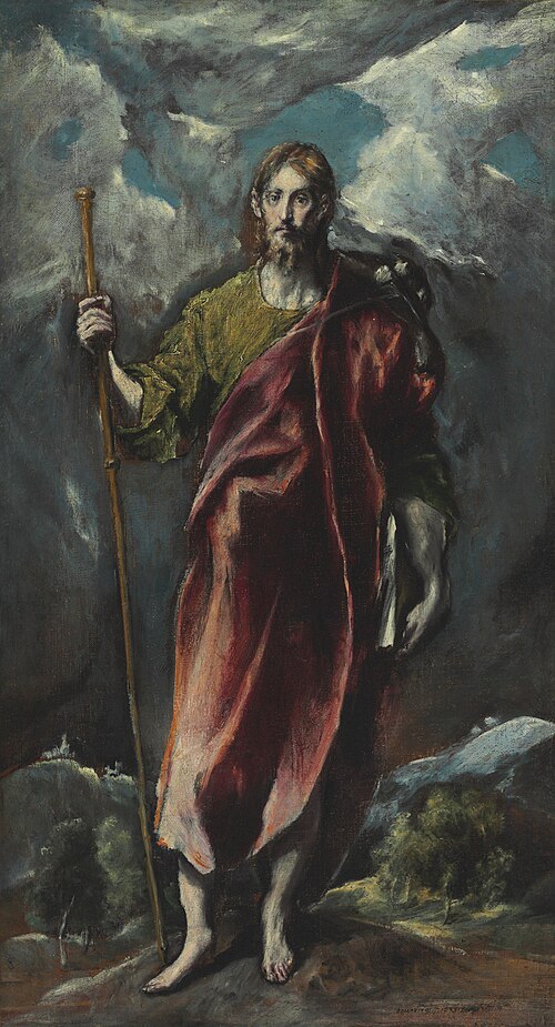 Saint James the Greater, 1600, El Greco