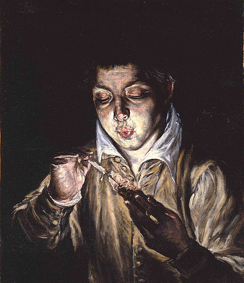 El Soplón, 1575, El Greco