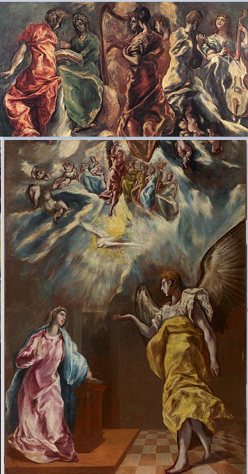 Annunciation (Hospital de Tavera), , Le Greco