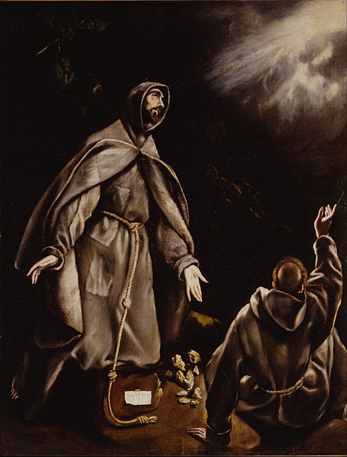 Saint Francis in Ecstasy, 1605, El Greco