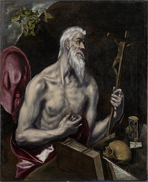 Saint Jerome, 1610, El Greco