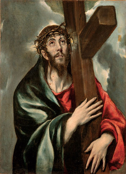 Christ with the Cross, 1600, Le Greco