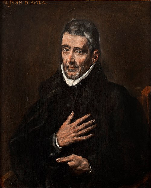 Portrait of Juan de Avila, 1600, Le Greco