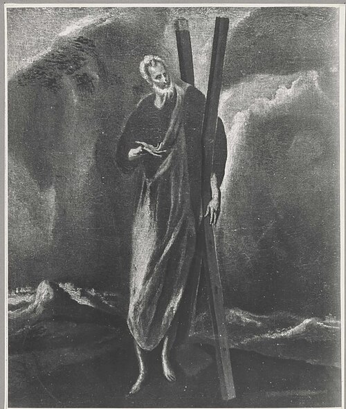 Saint Andrew, 1610, El Greco