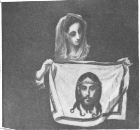 Veronica holding the Veil, 1577, El Greco