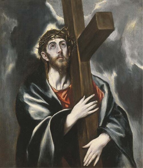 Christ Carrying the Cross, 1600, El Greco