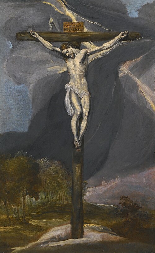 Christ on the Cross, 1600, El Greco