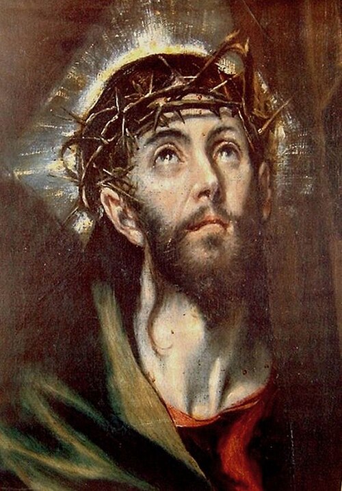 Christ with the Cross, 1600, El Greco