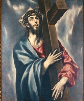 Christ with the Cross, 1600, El Greco