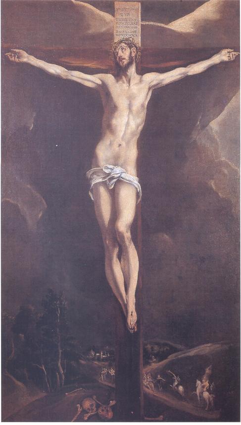 Christ on the Cross, 1600, El Greco