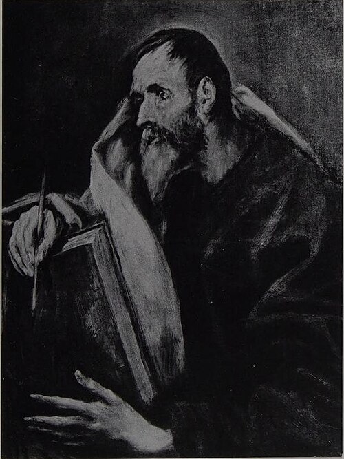 Saint Luke, 1610, El Greco