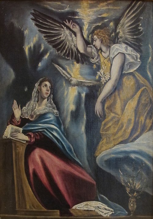 Annunciation, 1610, Le Greco
