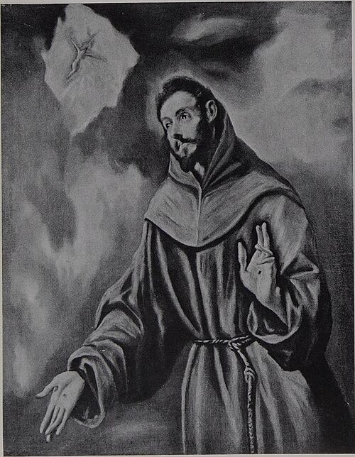 Saint Francis of Assisi, 1610, El Greco