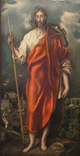 Saint James as a pilgrim, 1610, Le Greco