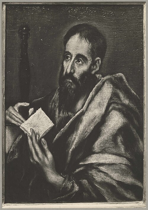 Saint Paul (small version), 1610, El Greco