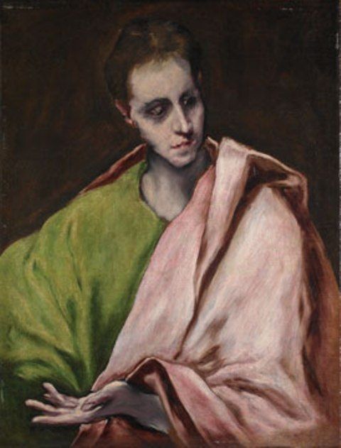 Saint John the Evangelist, 1610, Le Greco