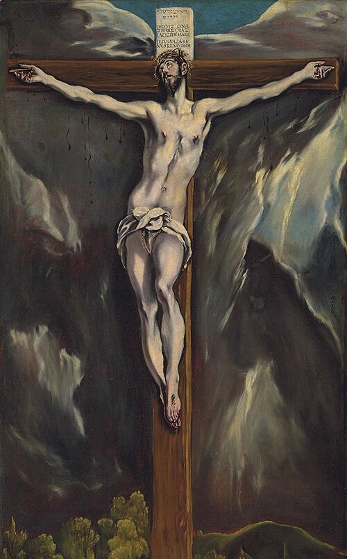 Crucifixion, 1610, El Greco