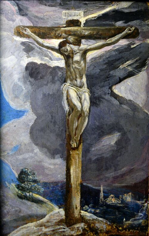 Christ on the Cross, 1610, Le Greco