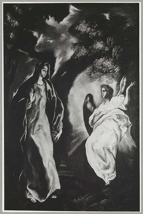Angel Appearing to the Magdalen, 1610, El Greco