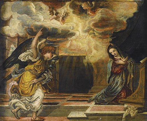 Annunciation, 1610, Le Greco