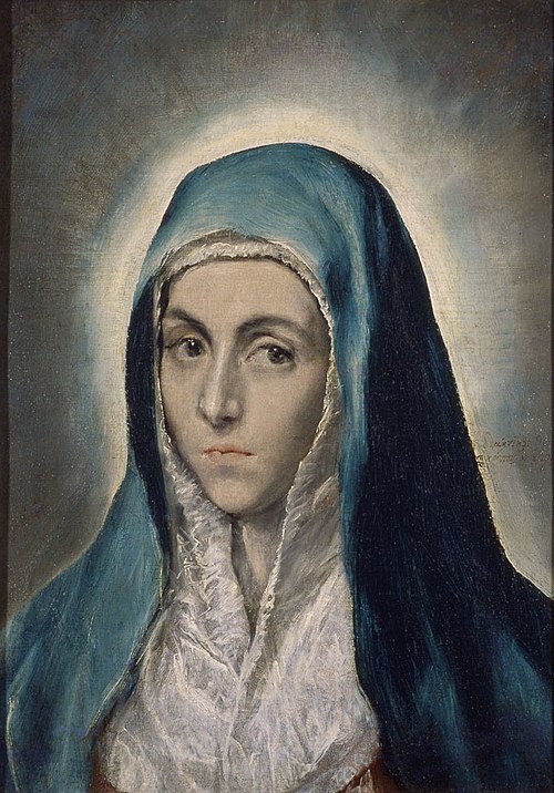 Mater dolorosa, 1590, Le Greco