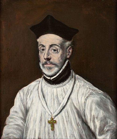 Portrait of Diego de Covarrubias y Leiva, 1600, Le Greco